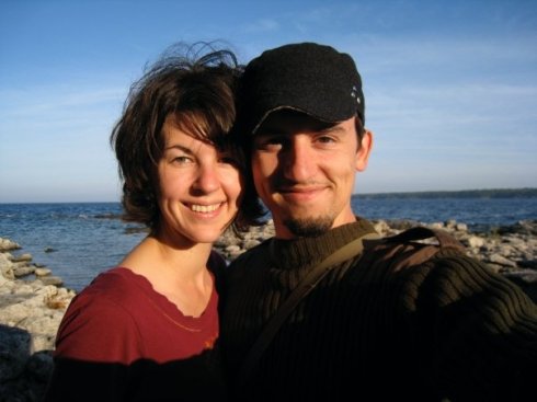 The Honeymoon Shot: Jer and Alicia, 2008, Tobermory, Canada
